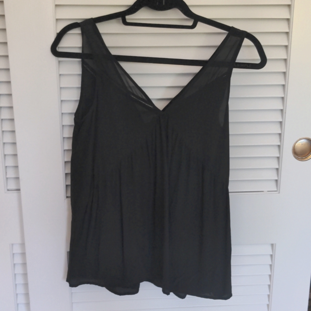 Madewell 100% Silk Swing Tank